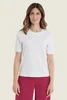 Basic T-shirt met ronde hals