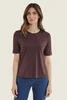 Basic T-shirt met ronde hals