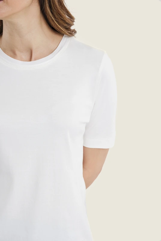 Basic T-shirt met ronde hals