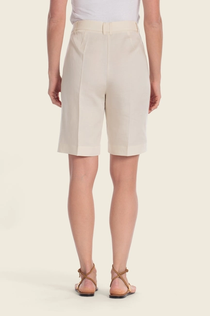 Bermuda met persvouw