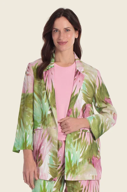 Blazer met print