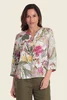 Blouse met florale print
