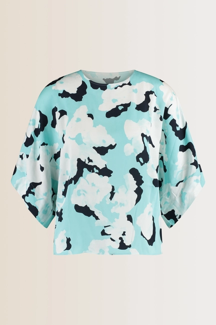 Blouse met grafische print
