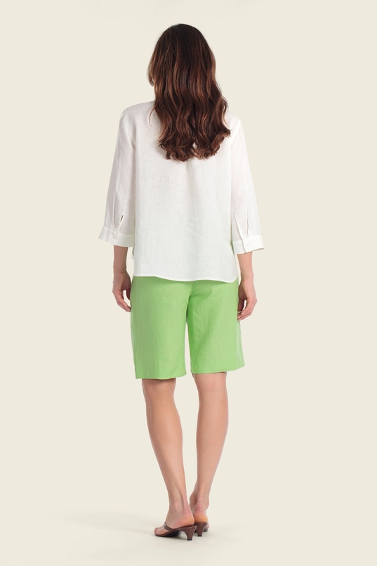 Blouse met opstaande hals