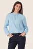 Blouse met opstaande kraag