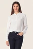 Blouse met opstaande kraag