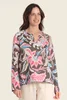 Blouse met paisleyprint