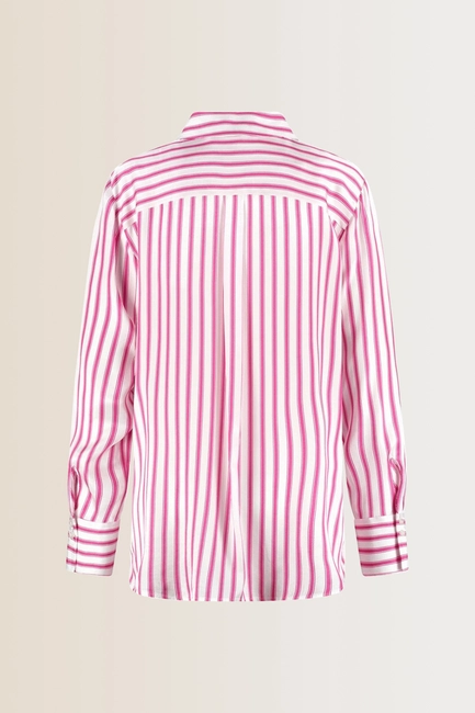 Blouse met streepdessin