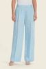 Broek met linnenstructuur
