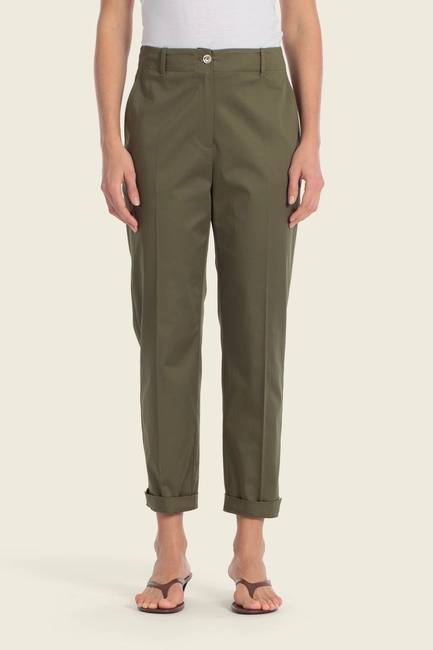 Broek met omslag