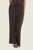 Broek met structuur en taillekoord