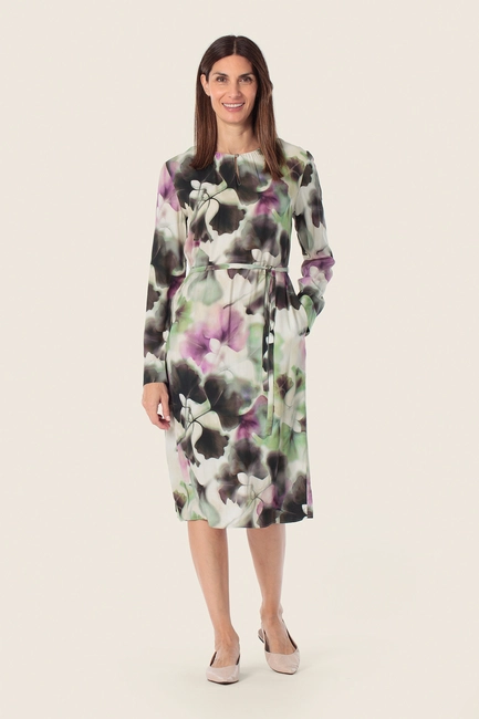 Elegante midi-jurk