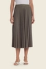 Elegante plissé midi rok