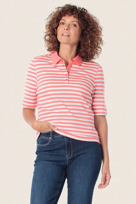 Gestreept poloshirt