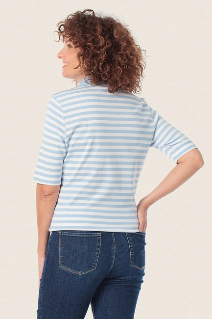 Gestreept poloshirt