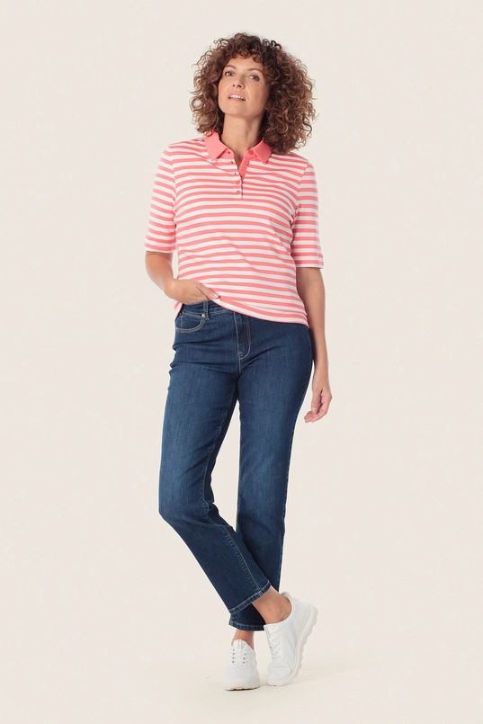 Gestreept poloshirt
