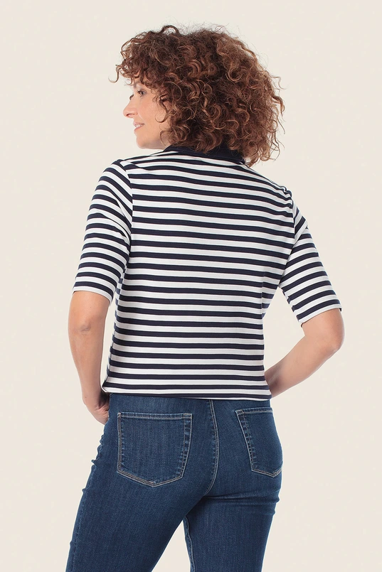 Gestreept poloshirt