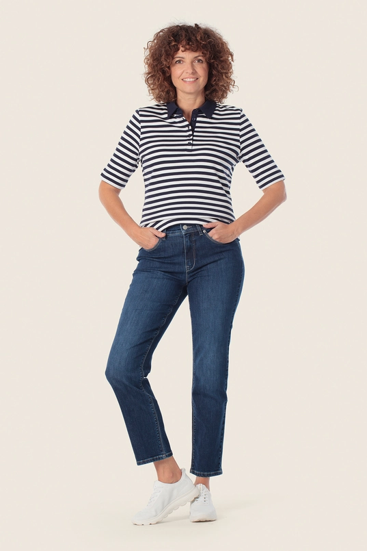 Gestreept poloshirt