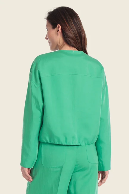 Groen kort jack