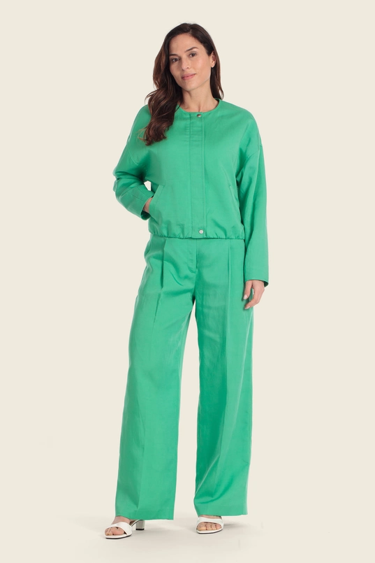 Groen kort jack