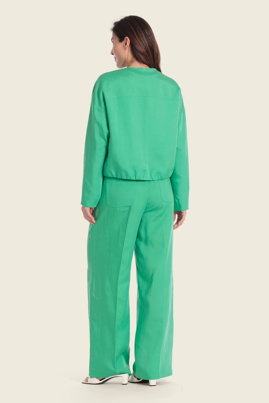 Groen kort jack