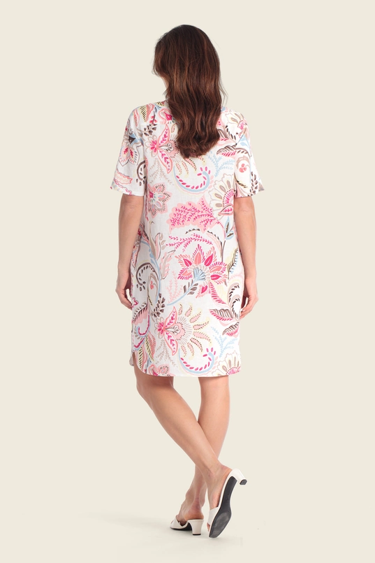 Jurk met all-over print