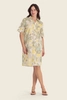 Jurk met botanische print