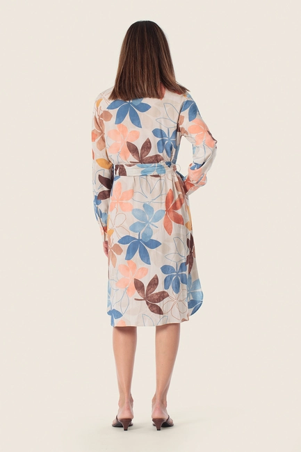 Jurk met botanische print