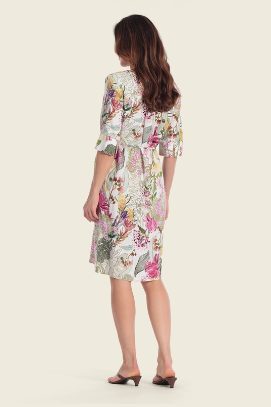 Jurk met botanische print