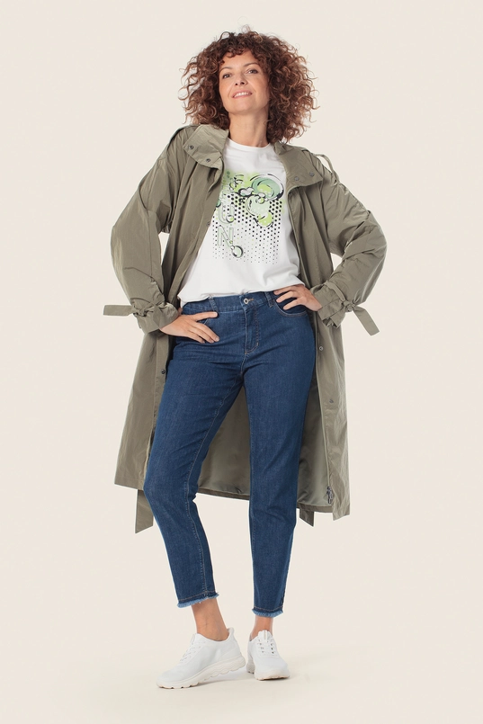 Lange trenchcoat