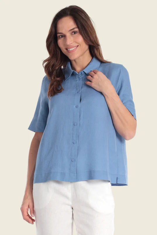 Linnenlook blouse