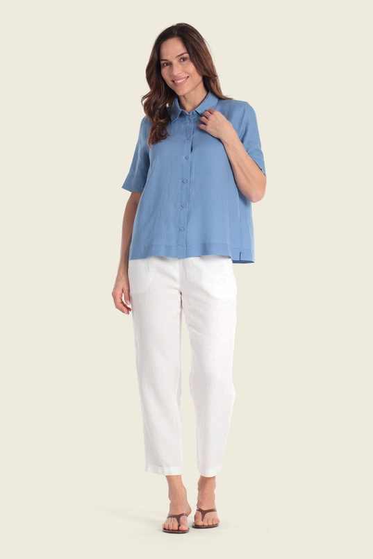 Linnenlook blouse