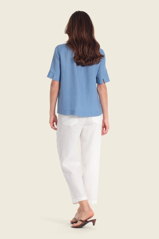 Linnenlook blouse