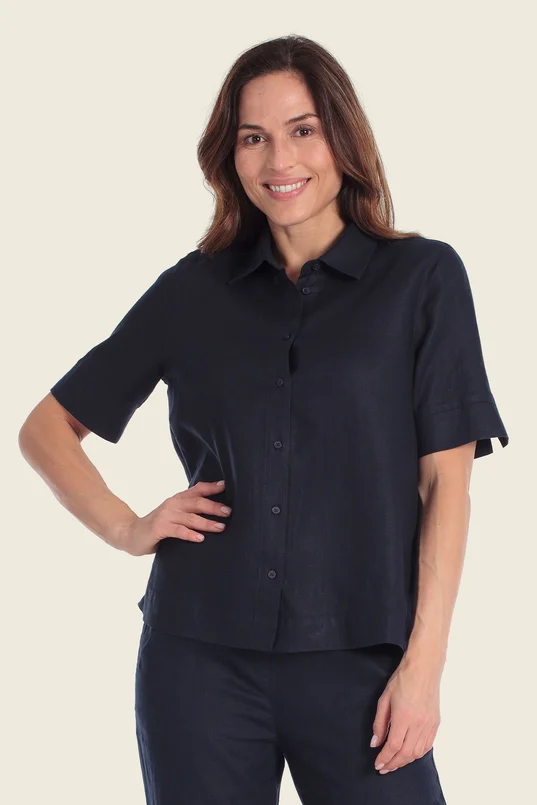 Linnenlook blouse