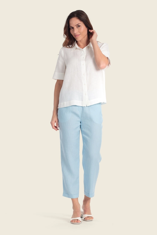 Linnenlook blouse