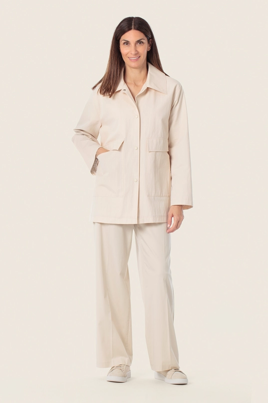 Minimalistische utility jas