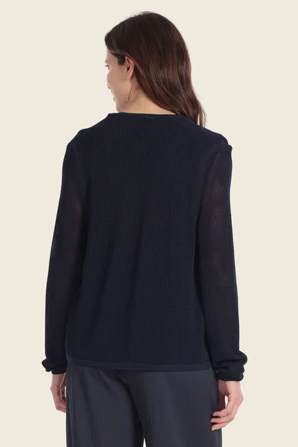 Opengebreid vest