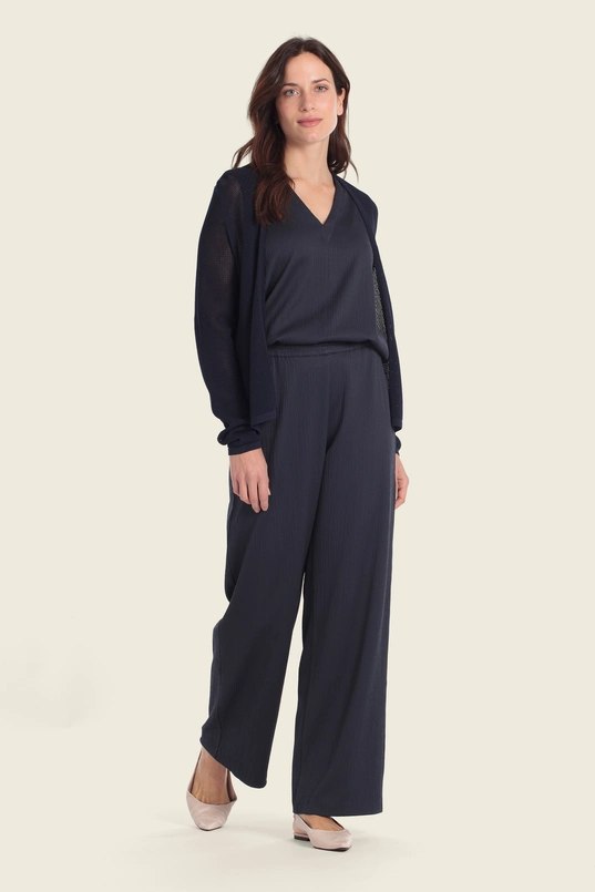 Opengebreid vest