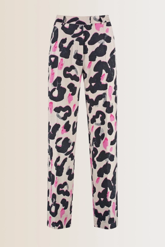 Pantalon met rechte pijp