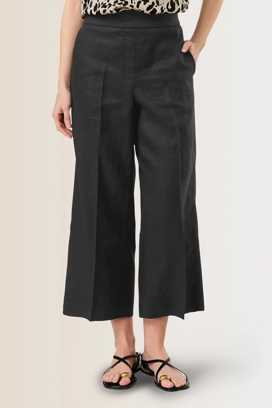 Pantalon met rechte pijp