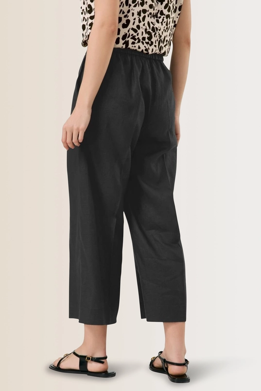 Pantalon met rechte pijp