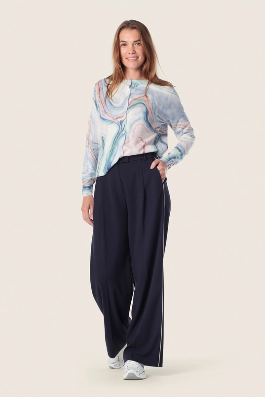 Pastel marmerprint vest