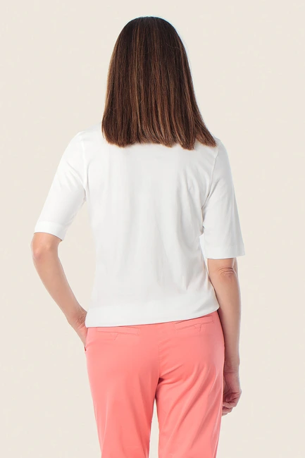 Poloshirt met open kraag