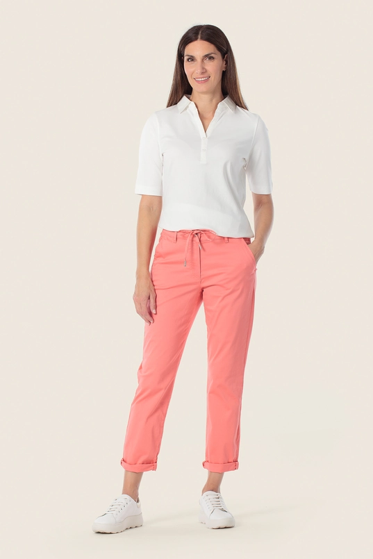 Poloshirt met open kraag