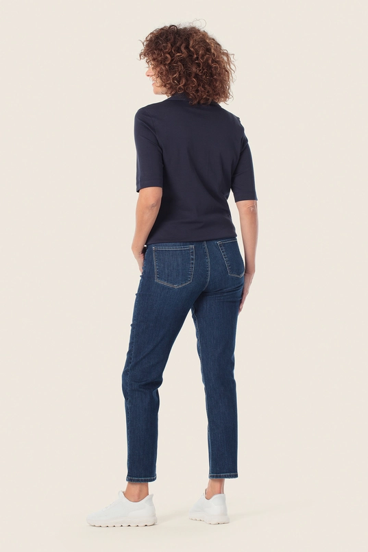 Poloshirt met open kraag