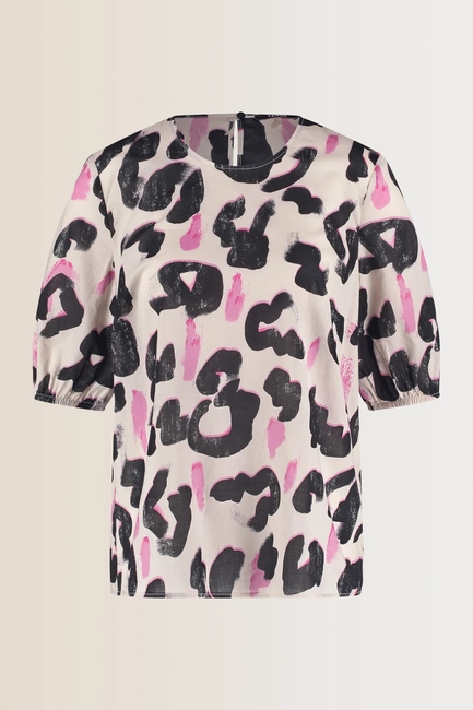 Print top met korte mouw