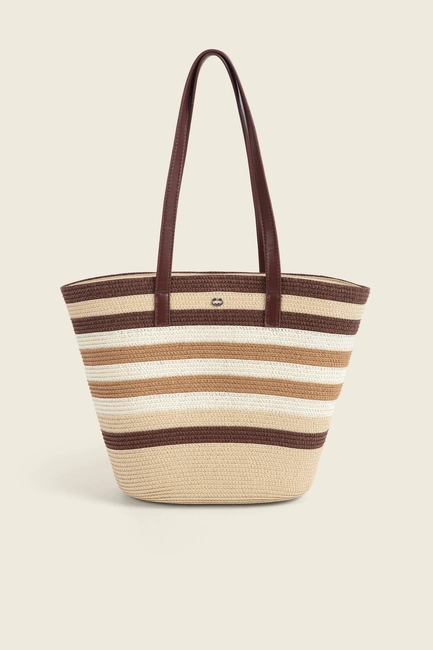 Raffia shopper