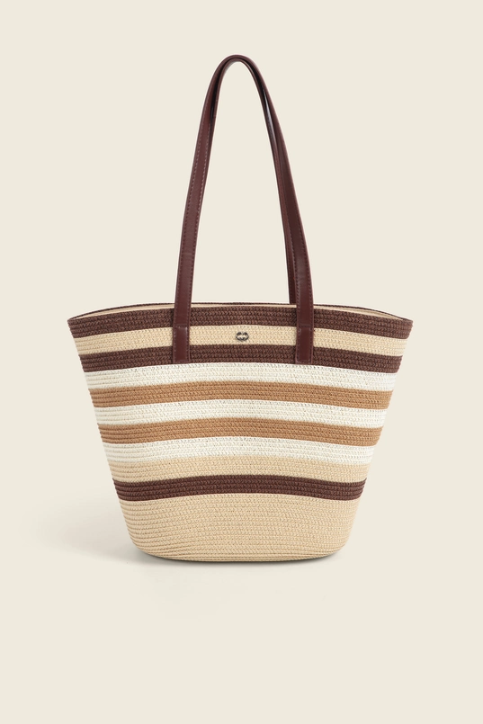 Raffia shopper