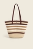 Raffia shopper