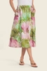 Rok met tropisch dessin